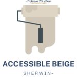 accessible beige paint pairings graphic