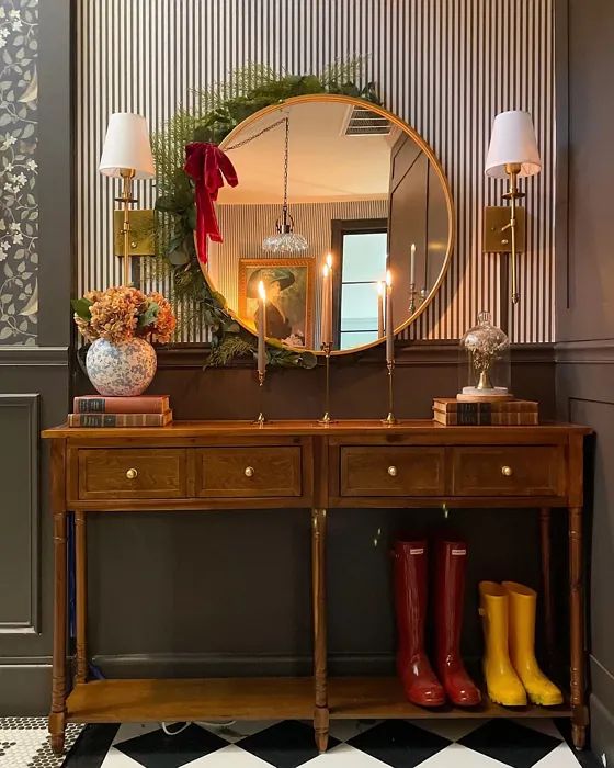 use warm bulbs to avoid bringing out the purple undertones