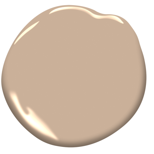 this tanish peach paint color is a neutral alternative to candy colored peach 