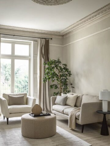 putty colored walls are only minimally warm