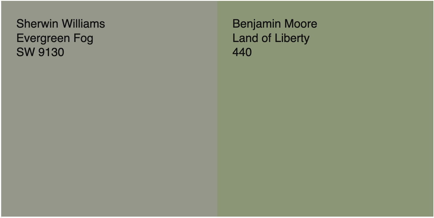 Today's trendy apple green is high-chroma and more deeply saturated than that of the early 2020s.